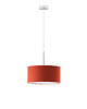 lampy wiszące Elegancka lampa wisząca do salonu z jasnoszarym abażurem 30 cm SINTRA 7