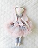 misie i maskotki Irmina króliczek baletnica 45 cm 5
