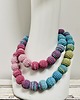korale Korale szydełkowe naszyjnik boho handmade bawełna 3