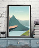 plakaty Język Trolla - Trolltunga - Norwegia  - plakat 50x70 cm 3