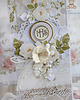 kartki scrapbooking Kartka komunijna z hostią "Holy&White 5"GOTOWA 1