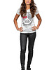 t-shirt damskie T-shirt damski UNDERWORLD Peace biały 2