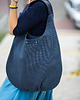 torby na ramię LONG granatowy - torba typu hobo 1