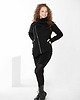 bluza bez kaptura damska Bluza damska,kurtka asymetryczna ze stójką 2