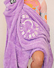 bluza z kapturem damska Poncho Biggy Smile Lilac 1