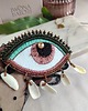broszki Broszka oko z perłą i muszlami 2
