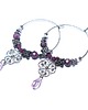 kolczyki - inne Alloys Collection flower vol. 9 /ruby/ - kolczyki 6