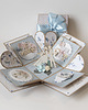 kartki scrapbooking Pamiątka ślubu, giga exploding box, kartka 3d na wesele 3