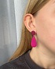 kolczyki z masy plastycznej Kolczyki Pinky 1