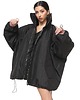 kurtki damskie Kurtka typu bomber oversize czarna 5