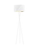 lampy podłogowe Designerska lampa podłogowa w stylu glamour DAKAR GOLD z abażurem 2