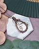 wisiory Miedziany wisiorek wire wrapping z opalem dendrytowym #450 3