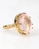 pierścionki złote Złoty pierścionek Magnifique z kwarcem różowym 3