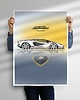plakaty Plakat Motoryzacja -  Lamborghini Countach 2