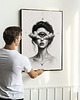 plakaty Plakat Oczy abstrakcja 3