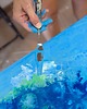 Warsztaty malarskie Pouring - wylewanie farb - warsztaty malarskie 5