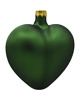 ozdoby choinkowe Bombka choinkowa: Serce matowe: zielone 1