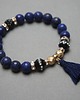 bransoletki z kamieni naturalnych Chwościk boho - Dark Blue vol. 2 /11-03-23/ 3