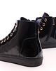 sneakersy damskie Sneakersyi skórzane z suwakiem  (7207) 4