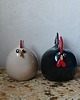 dodatki - różne Czarny kogut ceramiczny na Wielkanoc 8