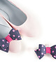 klipsy do butów Klipsy do butów Coquet-Kokardki 3D M/P!nk Dots 1