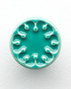 gałki do mebli Gałka mała do mebli  miętowo-turkusowa, wz.9 1
