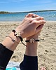 bransoletki na sznurku Zestaw bransoletek dla pary PUZZLE z grawerem 6