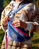 saszetka nerka Nerka z pikowanego weluru Bergen 2