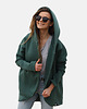 bluza z kapturem damska Peleryna do zadań specjalnych Zielony ciemny 4