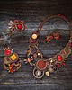 kolczyki soutache Autumn Garden - etniczne kolczyki soutache 4