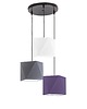 lampy wiszące 3-punktowa lampa wisząca kaskadowo MAJORKA 3