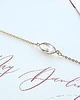 Biżuteria ślubna Bransoletka ślubna ETHERICA  DELICATE - gold 4