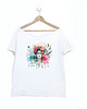 t-shirt damskie Frida akwarele Biały Oversize 1