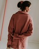 bluza bez kaptura damska Bluza Hugs, coral rose 5