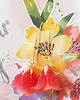 kolczyki z mosiądzu Kolczyki Summer Flowers Coral 2