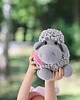 misie i maskotki Kolorowa handmade słodka owieczka w rozmiarze XL 1
