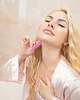 do twarzy - inne Miss CRYSTALLOVE Set Pink - bańki do twarzy + serum z kwarcem + wacik + kosme 2