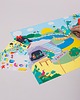 naklejki dla dzieci Mini zestaw do wyklejania  DINOS 2