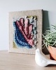 obrazy Obrazek punch needle "Miniatura morska" OD RĘKI 2