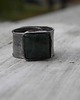 pierścionki - różne Naturalny nefryt    - pierścień 3