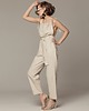 kombinezony damskie Kombinezon lniany Santorini beż 3