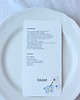 zaproszenia i kartki na ślub Cytryny. Menu 1