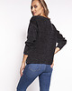 swetry damskie Swetrowa bluza - SWE265 czarny MKM 2