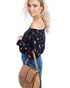 torby na ramię Torebka skórzana crossbody - kolor rudy (7099) 5
