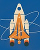 poduszki z grafiką Poduszka dekoracyjna - Space 3