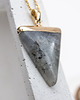 złote naszyjniki Naszyjnik - amulet ochronny - Labradoryt 2