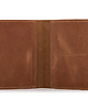 portfele męskie Męski brązowy portfel slimwallet ORLOVSKY W02 4