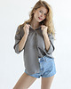 koszule damskie  Lniana koszula 100% len TRUE GRAY 7