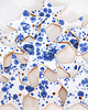 ozdoby choinkowe Ceramiczne gwiazdki choinkowe - szron 5