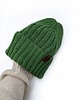 czapki damskie Klasyczna zielona czapka merino Grass 3